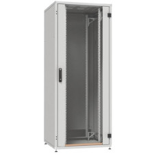 ZPAS Шафа 19", 33U, SZB IT, передні склянi дверi, 600х600 мм, максимально 1000кг, сіра (W-IT-336060-69AA-2-161FB)