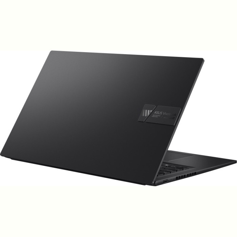 Ноутбук Asus Vivobook 17X M3704YA-AU128 (90NB1192-M005N0); 17.3" FullHD (1920x1080) IPS LED матовый , AMD Ryzen 5 7430U (2.3 - 4.3 ГГц) , RAM 16 ГБ , SSD 512 ГБ , AMD Radeon Graphics , без ОП , Wi-Fi , Bluetooth , веб-камера , без ОС , 2.1 кг , черный , подсветка клавиатуры