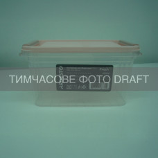 ARDESTO Контейнер для зберігання харчових продуктів ARDESTO Fresh 1.2л, пластик, прямокутна, рожевий (AR1304P)