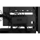 2E Gaming PC case Fantom GK701B without PSU, 2xUSB3.0, 1xUSBType-C, 4x120mm ARGB, VGA 400mm, LCS ready, controller with remote, TG Side/Front Panel, mATX, black (2E-GK701B)