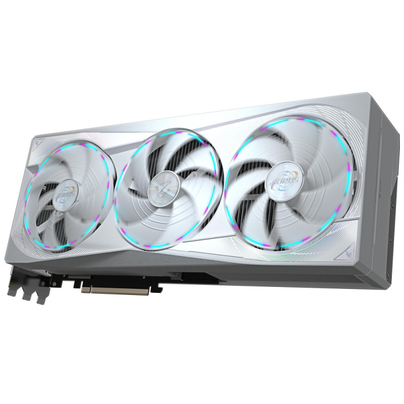 Gigabyte Відеокарта GeForce RTX 5080 16GB GDDR7 AORUS MASTER ICE (GV-N5080AORUSM_ICE-16GD)