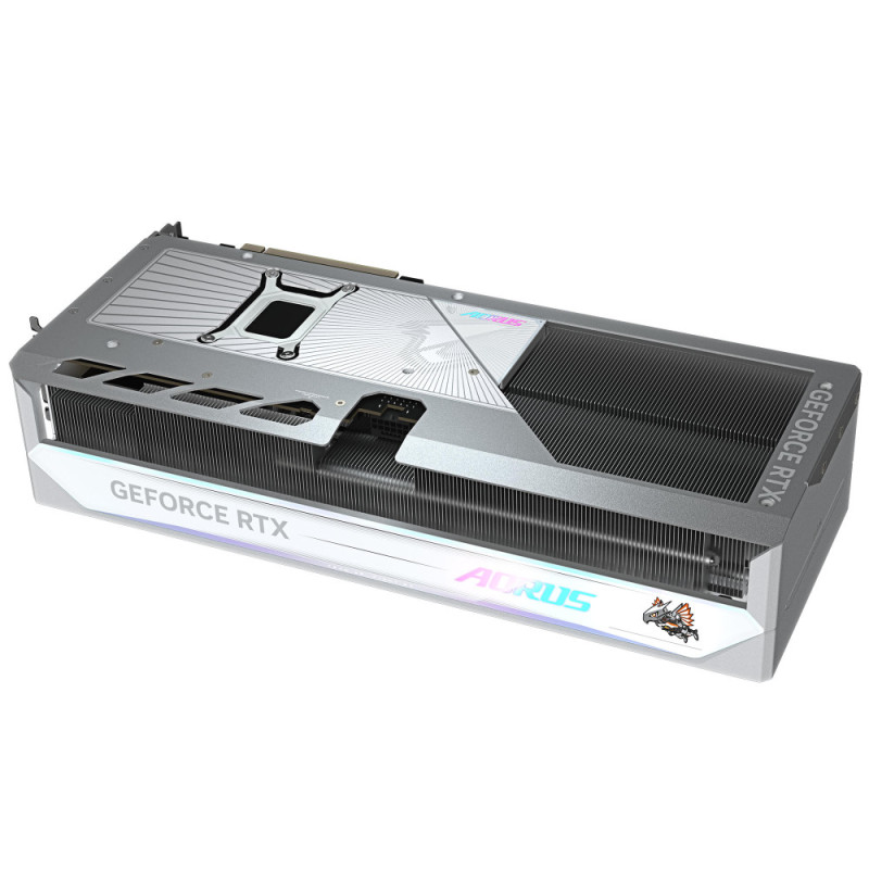 Gigabyte Відеокарта GeForce RTX 5080 16GB GDDR7 AORUS MASTER ICE (GV-N5080AORUSM_ICE-16GD)