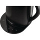 Gorenje Electric kettle, 1,7L, Strix, double-walled, black (K17TRB)