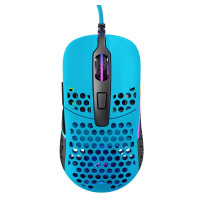 Cherry Xtrfy Мышь игровая M42 RGB USB Miami Blue (XG-M42-RGB-BLUE)