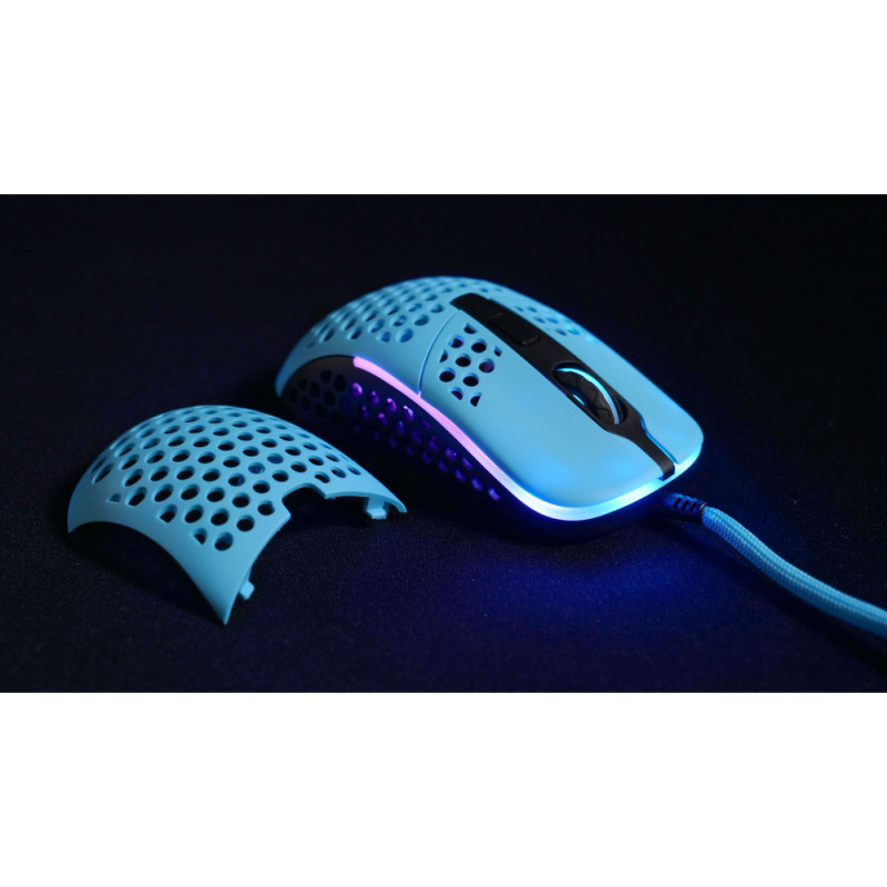 Cherry Xtrfy Gaming mouse M42 RGB USB Miami Blue (XG-M42-RGB-BLUE)