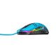 Cherry Xtrfy Gaming mouse M42 RGB USB Miami Blue (XG-M42-RGB-BLUE)