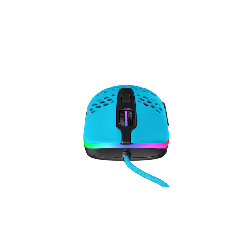 Cherry Xtrfy Gaming mouse M42 RGB USB Miami Blue (XG-M42-RGB-BLUE)