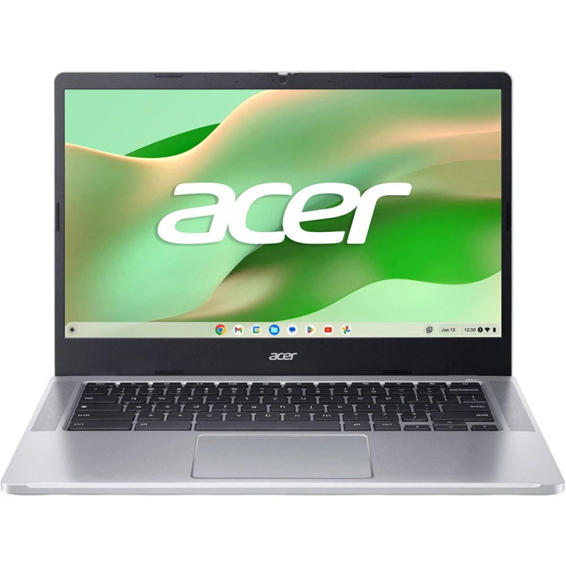 Acer Ноутбук Acer Chromebook CB314-4H 14" FHD IPS, Intel C N100, 8GB, F128GB, UMA, ChromeOS, сріблястий (NX.KNBEU.003)