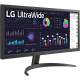 LG Monitor 25.7  26WQ500-B HDMI, Audio, IPS, 2560x1080, 21:9, 75Hz, sRGB 99%, FreeSync, HDR10