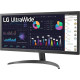 LG Monitor 25.7  26WQ500-B HDMI, Audio, IPS, 2560x1080, 21:9, 75Hz, sRGB 99%, FreeSync, HDR10