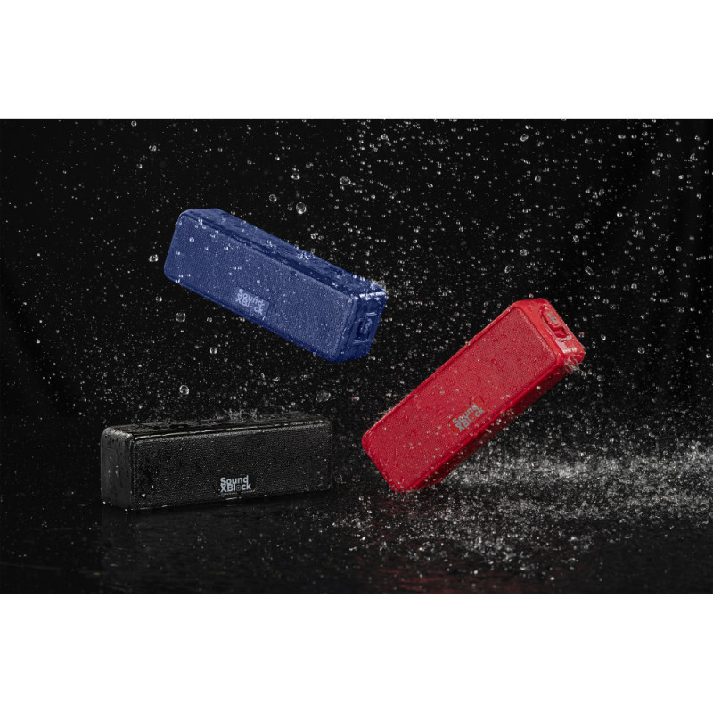 2E Portable Speaker SoundXBlock Wireless Waterproof Red (2E-BSSXBWRD)