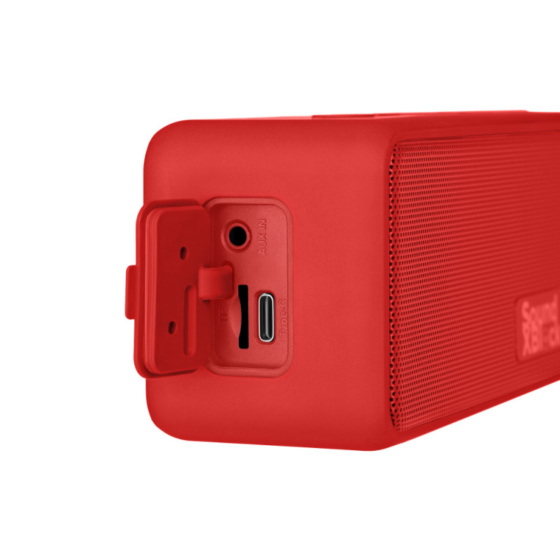 2E Portable Speaker SoundXBlock Wireless Waterproof Red (2E-BSSXBWRD)