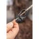 Neo Tools Paracord cord with carabiner, 3.7mm x 1.5m, 2 carabiners (63-155)