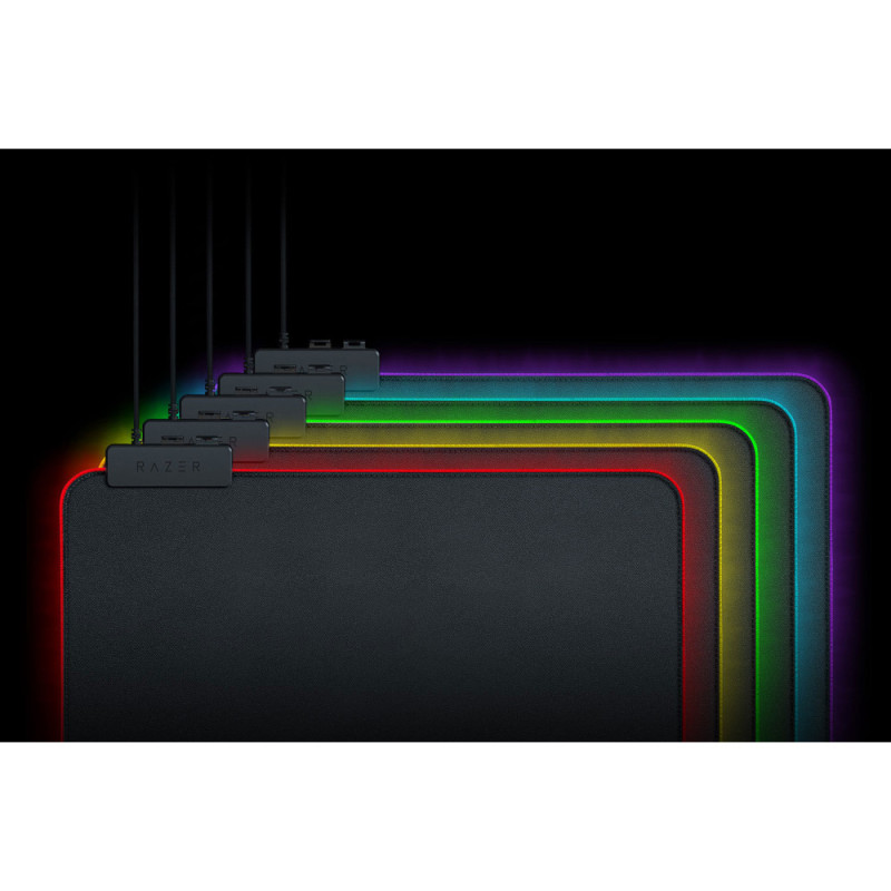 Razer Ігрова поверхня Goliathus Extended Chroma XXL Black (920х294х3мм) (RZ02-02500300-R3M1)