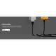 Belkin Cable USB-A - Lightning BRAIDED SILICONE, strap with magnet, 1m, black (CAA010BT1MBK)