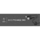 Belkin Cable USB-A - Lightning BRAIDED SILICONE, strap with magnet, 1m, black (CAA010BT1MBK)