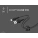 Belkin Cable USB-A - Lightning BRAIDED SILICONE, strap with magnet, 1m, black (CAA010BT1MBK)