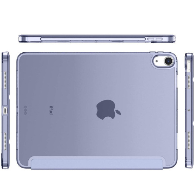 Чехол для планшета BeCover Tri Fold Hard Apple iPad Air (4/5) 2020/2022 10.9" Purple (709665) (709665)
