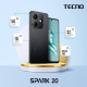 TECNO Smartphone Spark 20 (KJ5n) 6.56  8/128GB, 2SIM, 5000mAh, Gravity Black