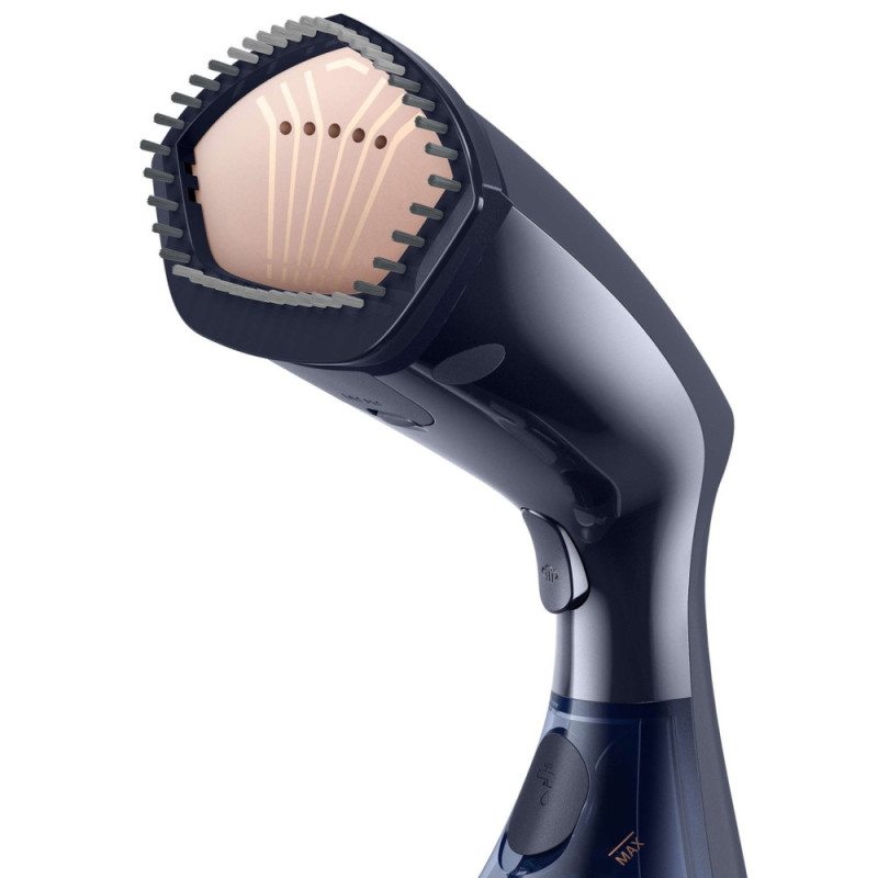 Philips Steamer compact 8000 Series, 1600W, 230ml, constant steam - 32g, ceramic soleplate, black (GC810/20)