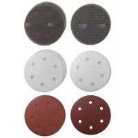 Einhell Grinding Paper Set, 15 pcs, 225 mm, circles, for TE-DW 225 X, KWB (491066)