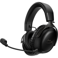 HyperX Гарнітура ігрова Cloud III, WL/USB-A/USB-C, чорний (77Z45AA)