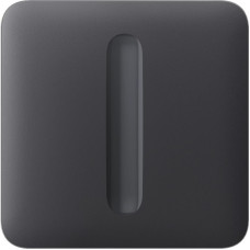 Ajax Button for single-button dimmer switch SoloButton Dimmer 1-gang 2-way for LightSwitch, Jeweler, wireless, graphite (000051259)