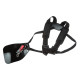 Verto garden petrol trimmer 42.7cm.cube 1.2hp 46cm line 25.5cm knife 7.3kg (50G491)