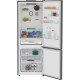 Beko Ref Beko with bottom freezer, 192x70x74.5, ref-340L, freez.-150L, 2doors, A++, NF, display, HarvestFresh, inox (B5RCNE565HXPMG)