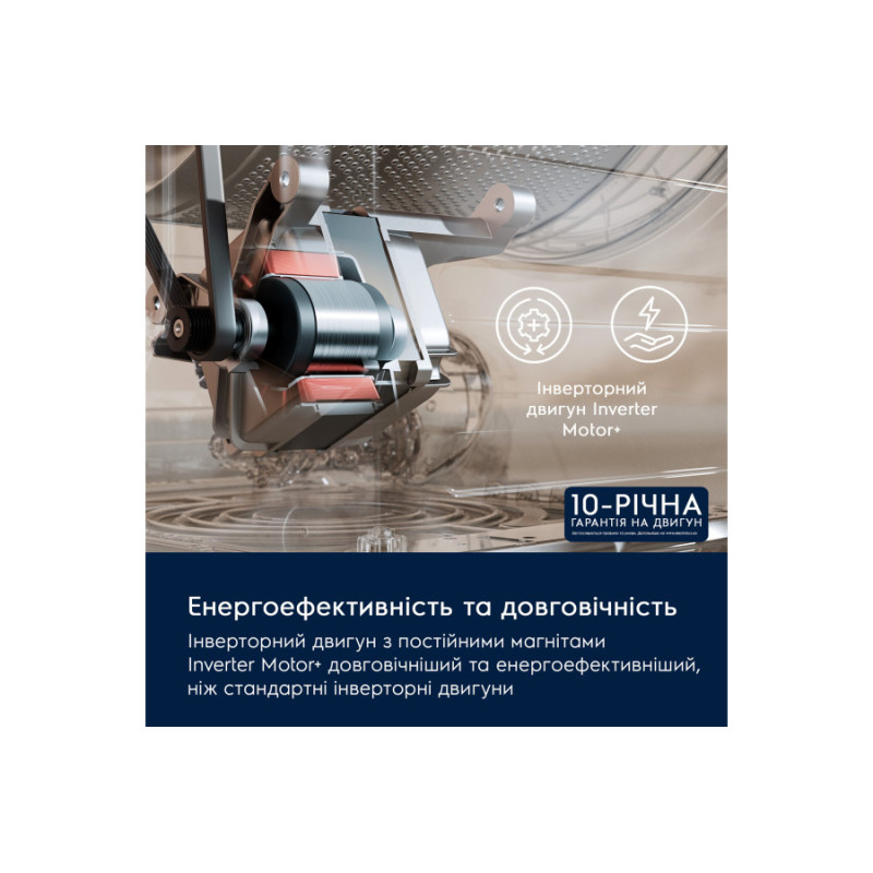 Electrolux Стиральная машина Electrolux фронтальная, 7кг, 1200, A+++, 48см, дисплей, инвертор, белый (EW6SM427BU)