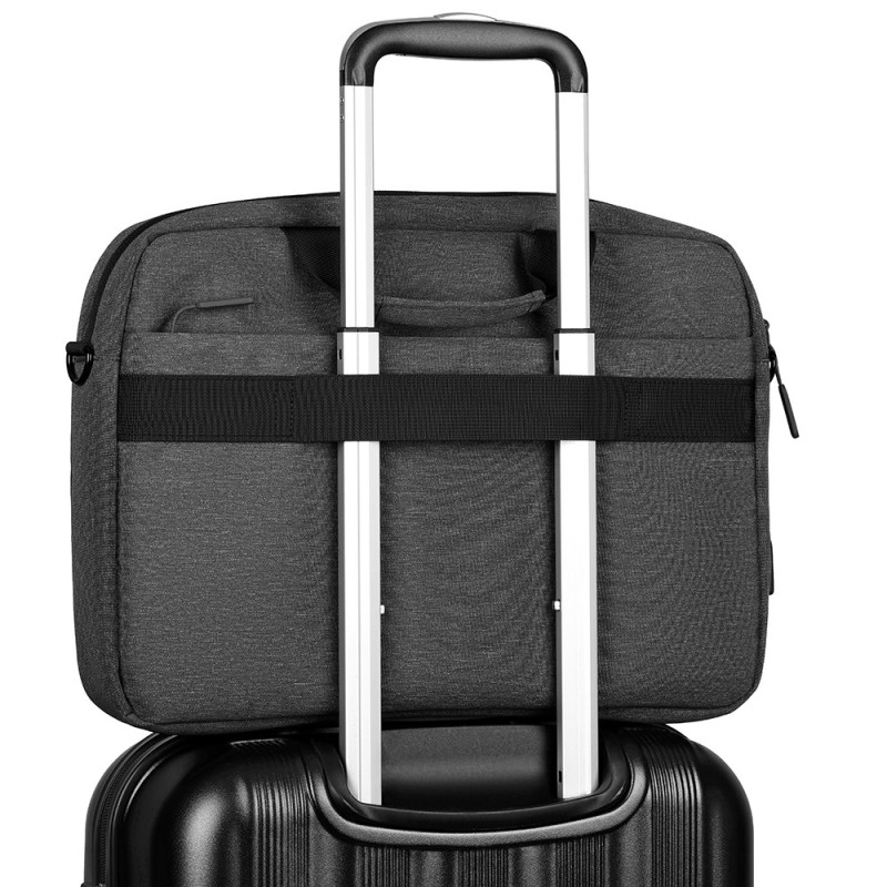 2E Сумка, Melange 16", чёрная (2E-CBN9265BK)