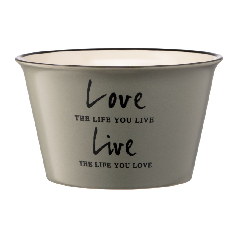 ARDESTO Bowl Way of life, 550ml, ceramics, gray