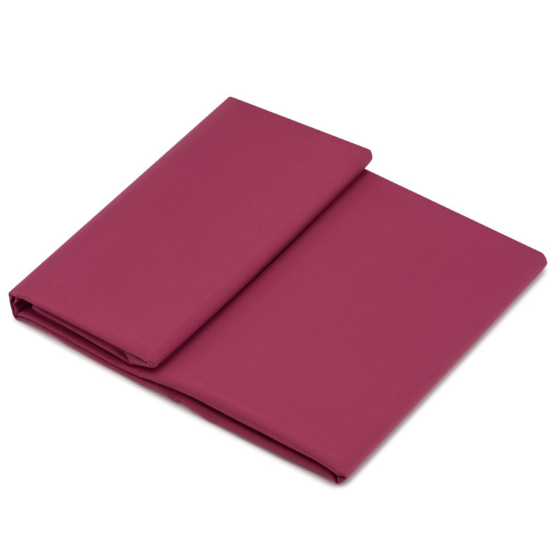 ARDESTO Flat bed sheet Mix&Match, sateen, berry, 180x240cm, 100% cotton (ART1824FSR)
