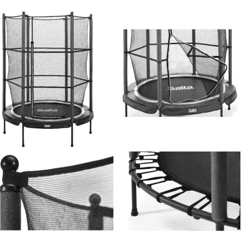 Salta Junior trampoline 140 cm Black (5426A)