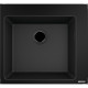 Hansgrohe Kitchen sink S51, granite, square, no drainboard, 560х510х190mm, bowl - 1, over-mounted, S510-F450, black graphite (43312170)