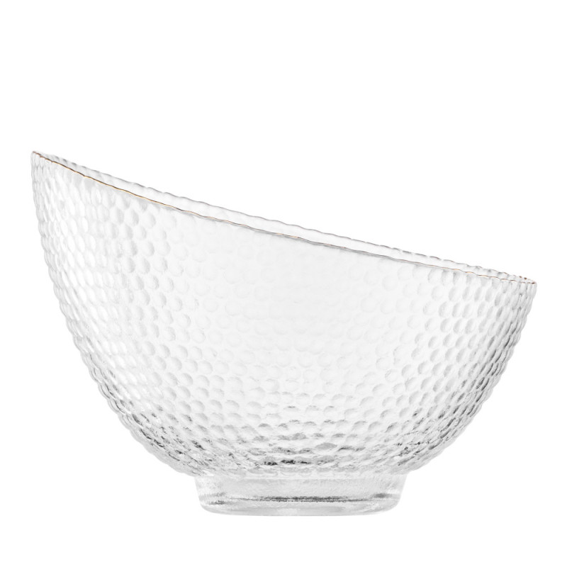 ARDESTO Bowl Commelina, 18cm, glass, transparent (AR5016)