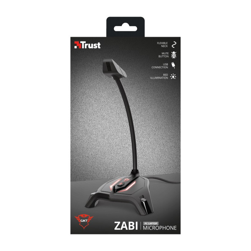 Trust GXT 215 Zabi LED-Illuminated USB Gaming Black (23800_TRUST)