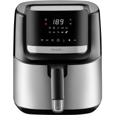 Sencor air fryer, 1600W, bowl-6.5l, sensore control, plastic, black (SFR6600SS)