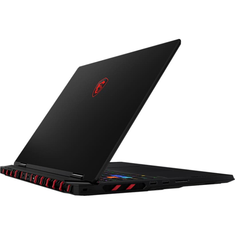 MSI Ноутбук MSI Raider 18 HX AI A2XWIG-251UA 18  UHD+, Intel U9-285HX, 64GB, F2TB, NVD5080-16, W11, чорний (9S7-182462-251)