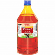 Чернила WWM Canon CL-41С/CL-51С/CLI-8Y 1000г Yellow (C41/Y-4)