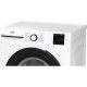 Beko WM Beko front load, 7kg, 1200, B, 50cm, display, invertor, steam, white (BM1WFSU37233WB)