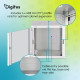 Digitus Шафа DIGITUS 19", 12U, Wall Mounting Dynamic-N, 600x600 мм, 60кг максимально, розібрана, сіра (DN-37110)
