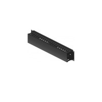 Кабельный организатор 19" 2U 80х60 RAL9005 Conteg (DP-VP-K03)