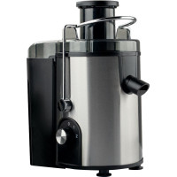 Gorenje centrifugal juicer, 400W, bowl-0.6L, cake-1.6L, whole apple tray, plastic/iron, black (JC400BE)