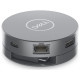 Dell Порт-реплікатор Dell 6-in-1 USB-C Multiport Adapter- DA305 (470-AFKL)