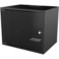 MIRSAN Шафа MIRSAN 19 , 9U, SOHO, 535x400 мм, максимально 30 кг, чорна (MR.SOH09U40DE.01)