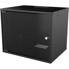 MIRSAN Шафа MIRSAN 19 , 9U, SOHO, 535x400 мм, максимально 30 кг, чорна (MR.SOH09U40DE.01)