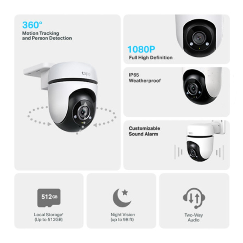 Камера видеонаблюдения TP-Link TAPO-C500