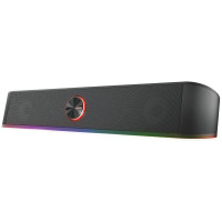 Trust Акустическая система GXT 619 Thorne Саундбар, USB/AUX, RGB, Черный (24007_TRUST)