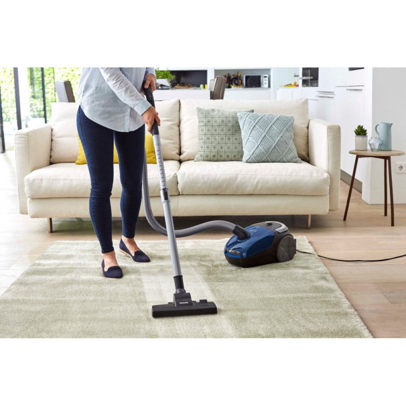 Philips Vacuum cleaner bag PowerGO, 750W, 3L, НЕРА, blue (FC8240/09)
